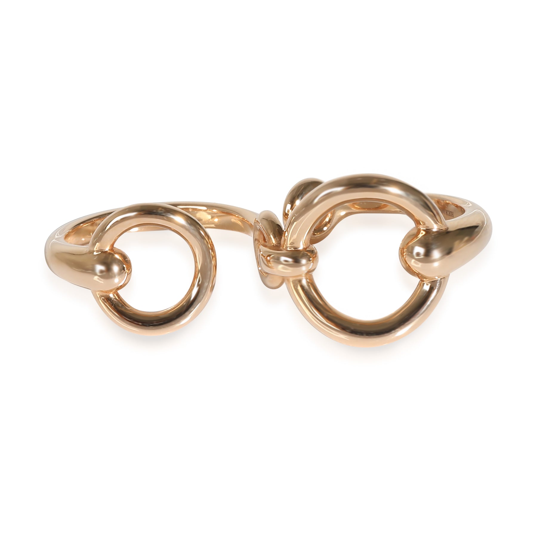 Hermès Filet d'Or Ring aus 18 Karat Roségold