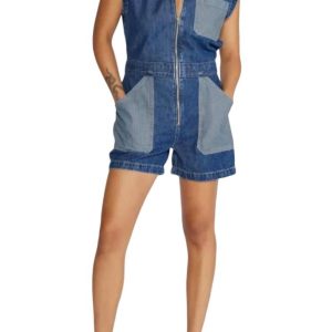 Samantha Dienstprogramm Jumpsuit in Kaan Streifen