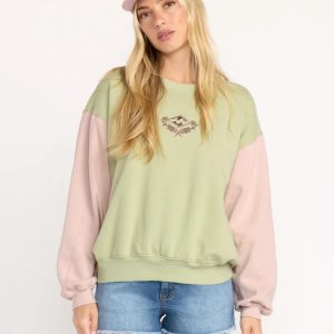 Billabong Das Original Vibes Kendal Crew Sweatshirt für Damen