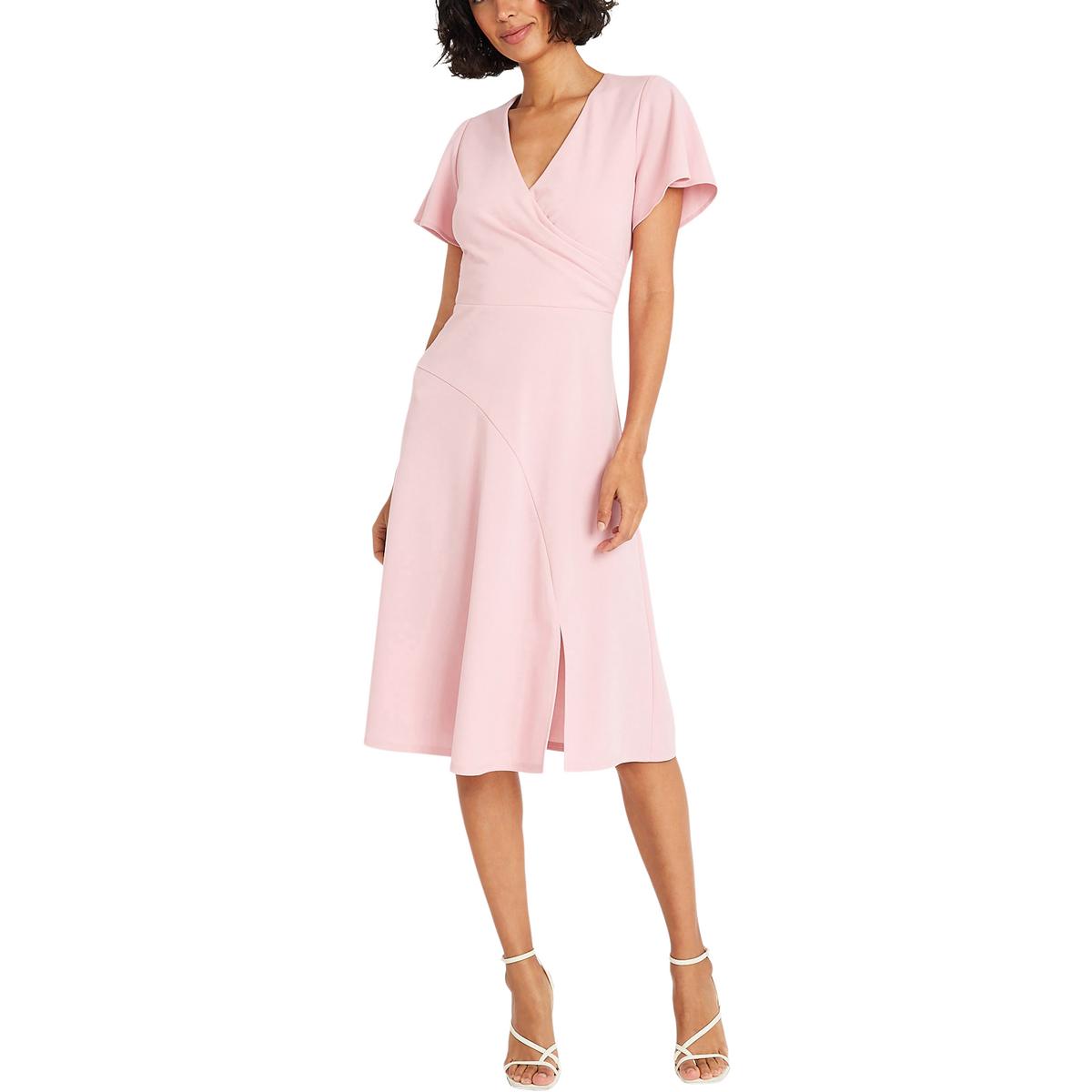 Midi Kleid mit Schlitz
