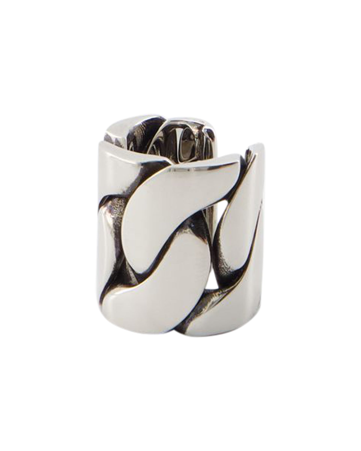 Ohr Manschette Alexander Mcqueen Messing – Silber