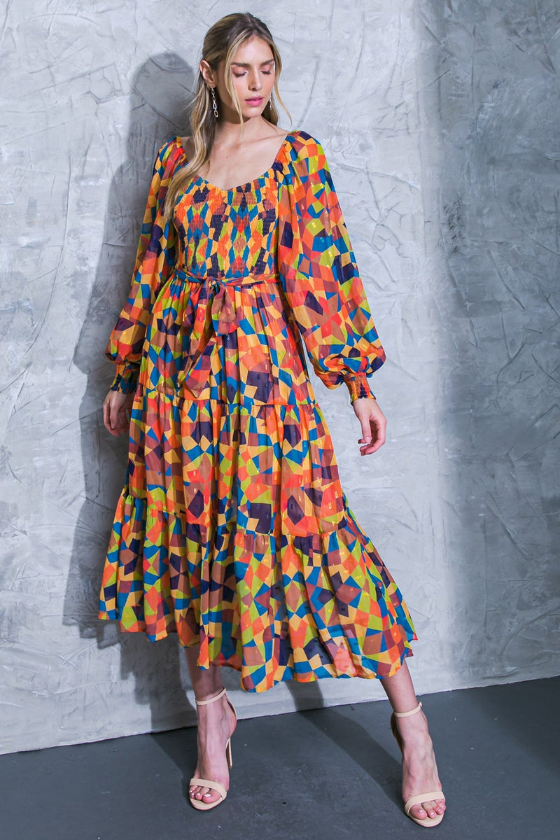 NICHTS WAR DER gleiche MIDI-KLEID