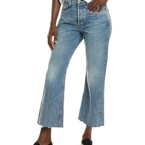 Rag & Bone Maya High-Rise Crop Flare Jeans