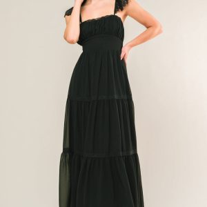 FORGOTTEN ROMANCE Kleid aus gewebtem Maxi