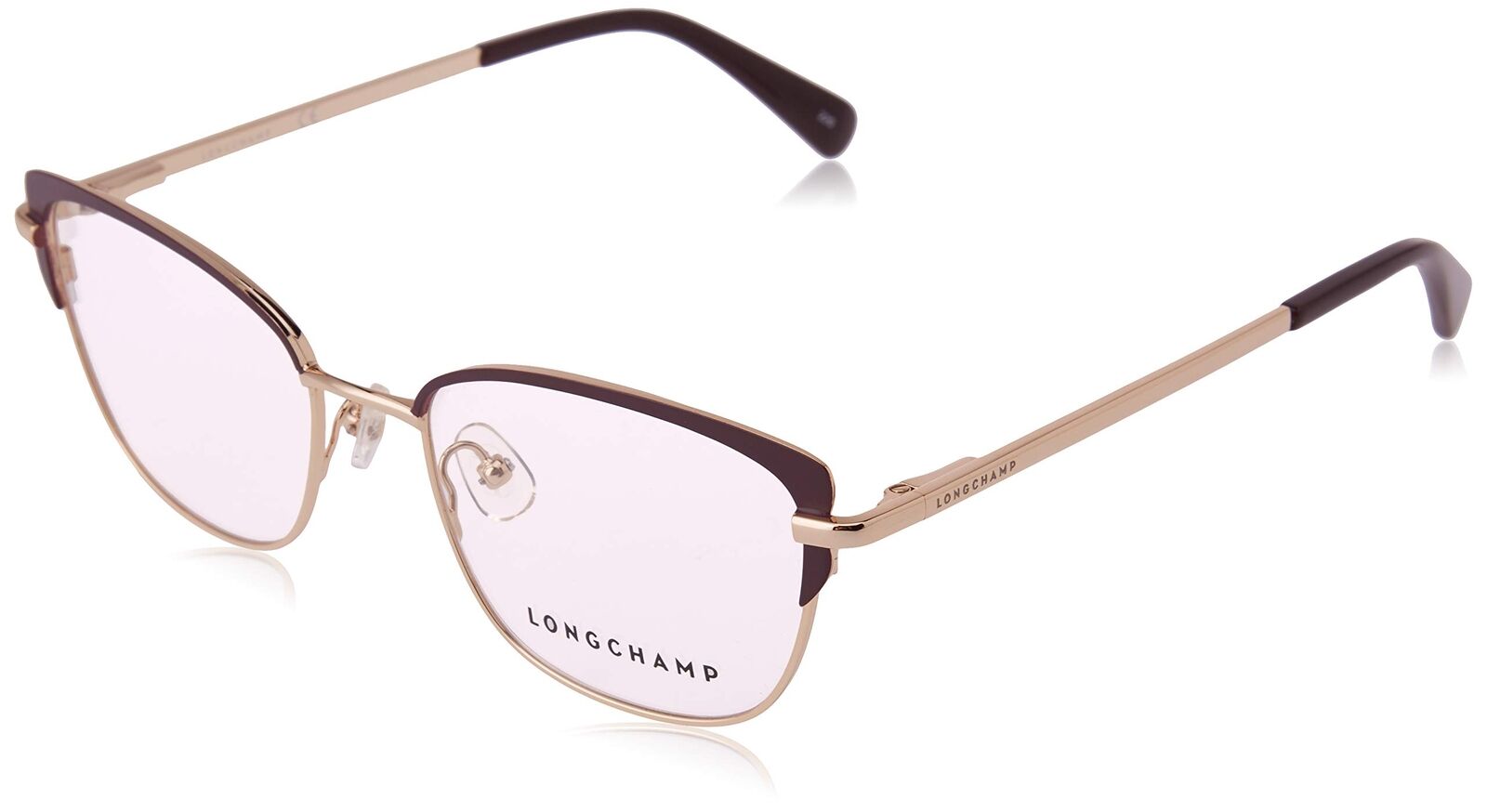 Longchamp Damen 51mm Wein Opticals