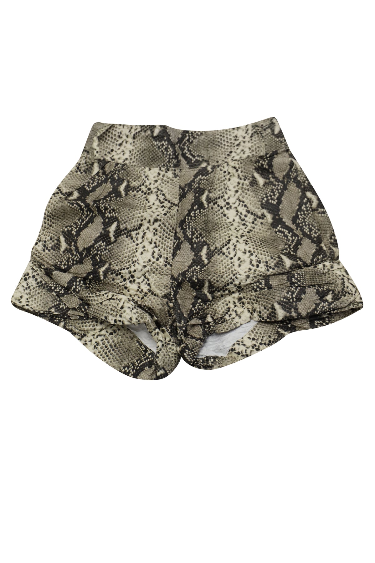 Philosophie Di Lorenzo Serafini Snakeskin Muster Shorts in Mehrfarbig
