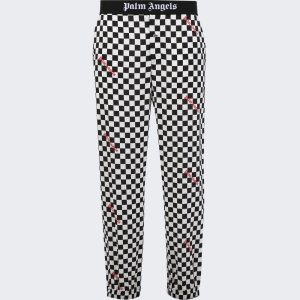 Damier Check Print Easy Hosen