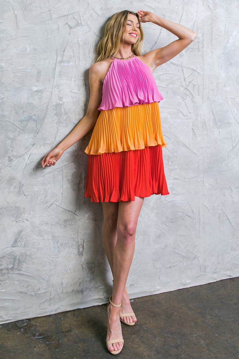 AUSGEZEICHNETE gewebt MINI Kleid