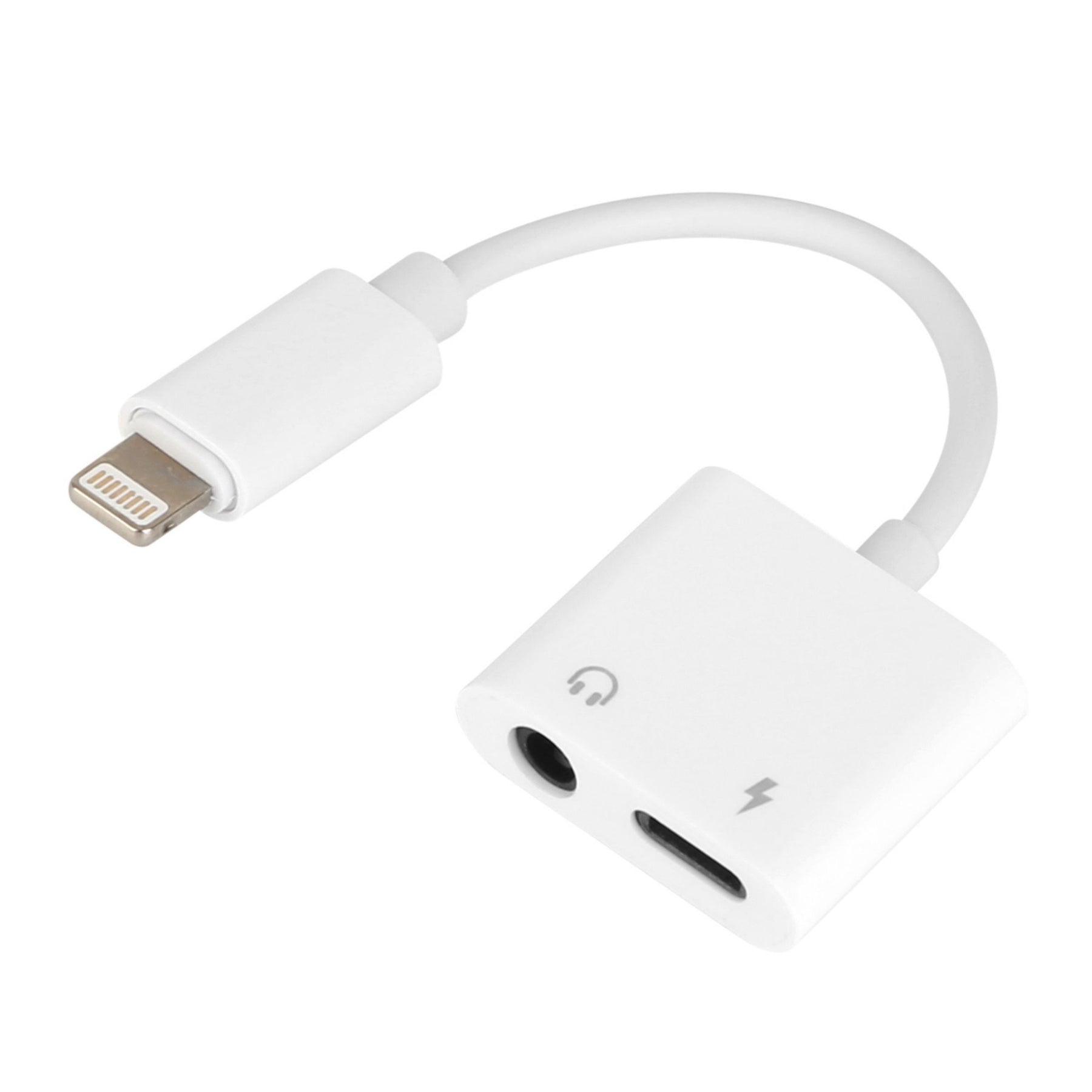 2- in-1 3.5mm Kopfhörer Adapter Ladegerät für iPhone 13/13Pro, SE, 12/Mini/Pro, 11/Pro Max. Audio Splitter Dongle