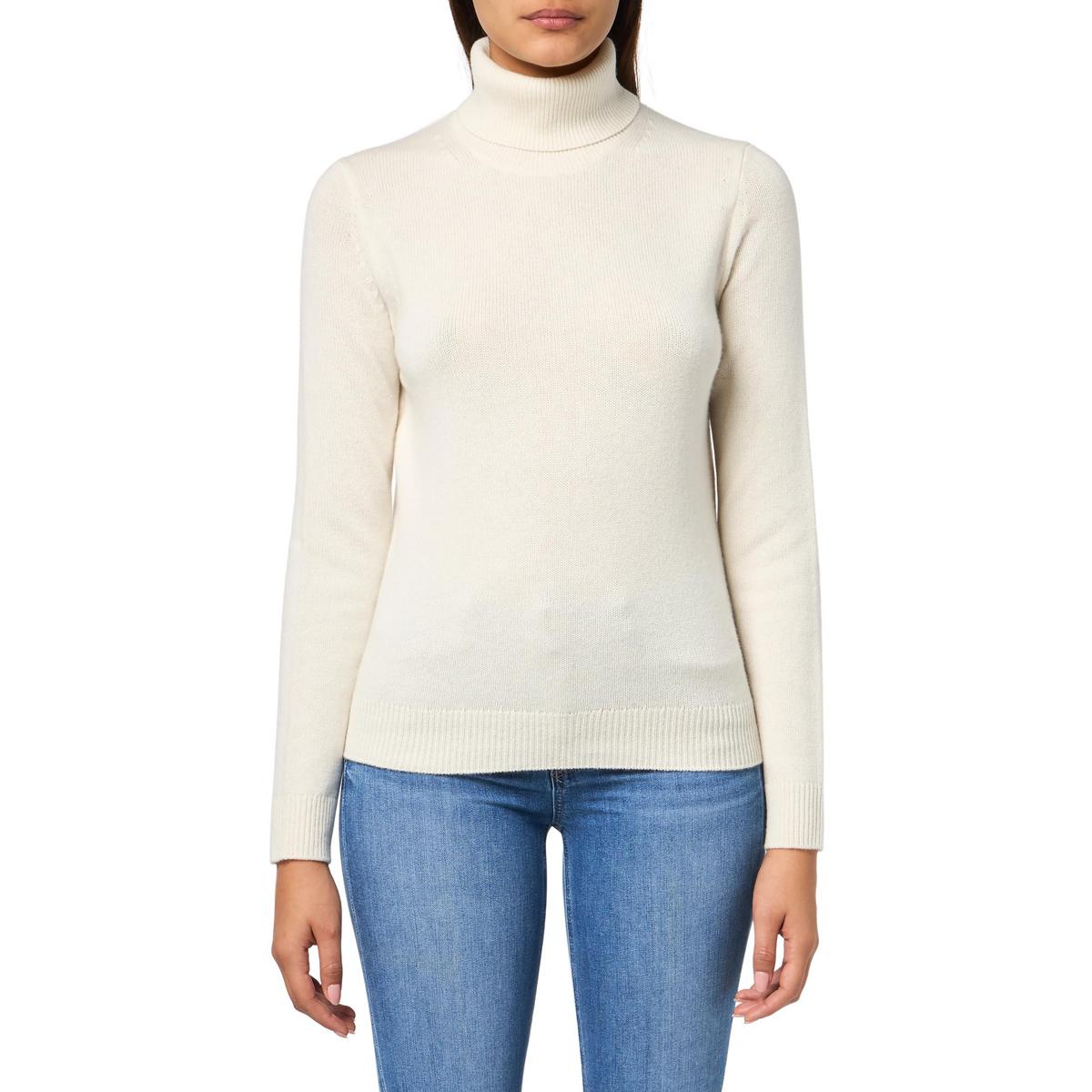 Pullover mit Rollkragen aus Kaschmir