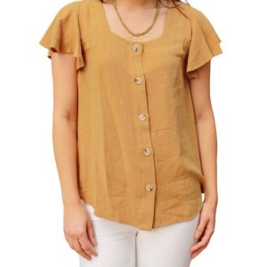 Envy Me Top in Taupe