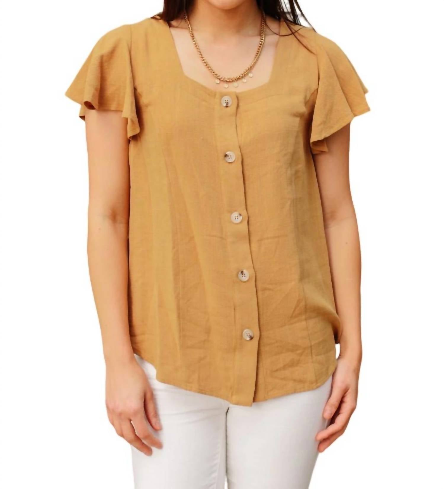 Envy Me Top in Taupe