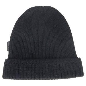 Tom Ford Beanie in Schwarzer Kaschmir 7748923490364