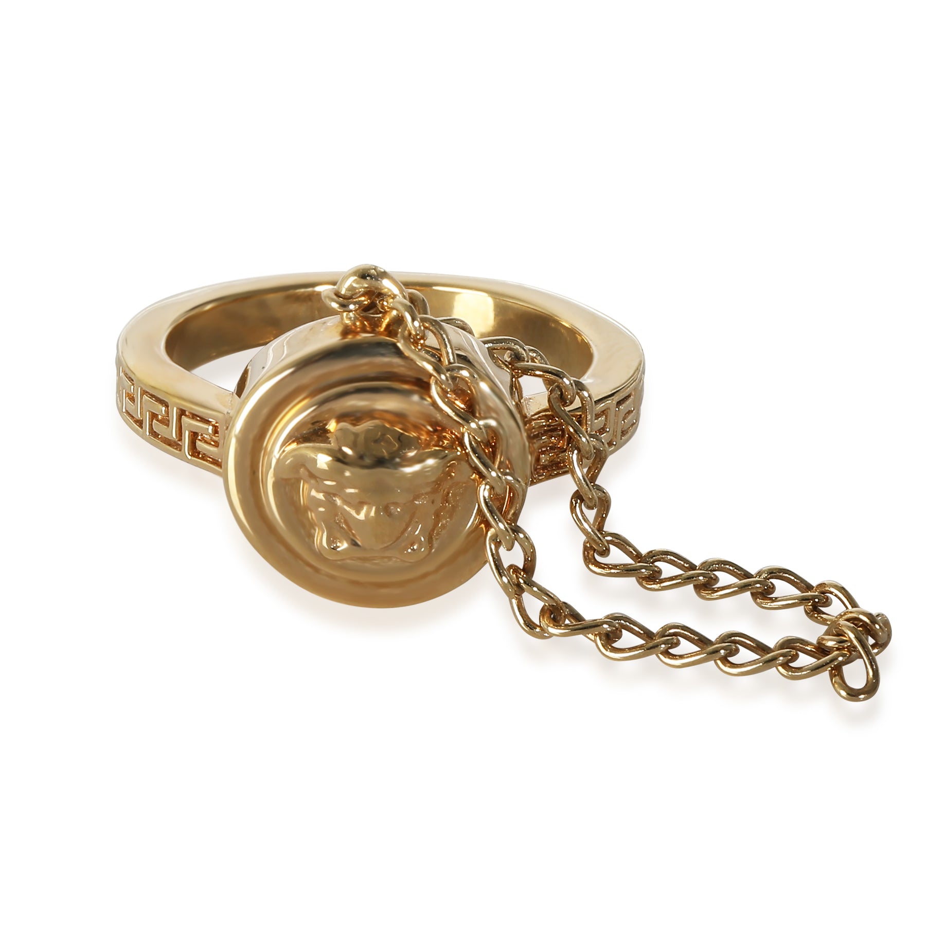 Versace Medusa Fashion Ring aus unedlem Metall