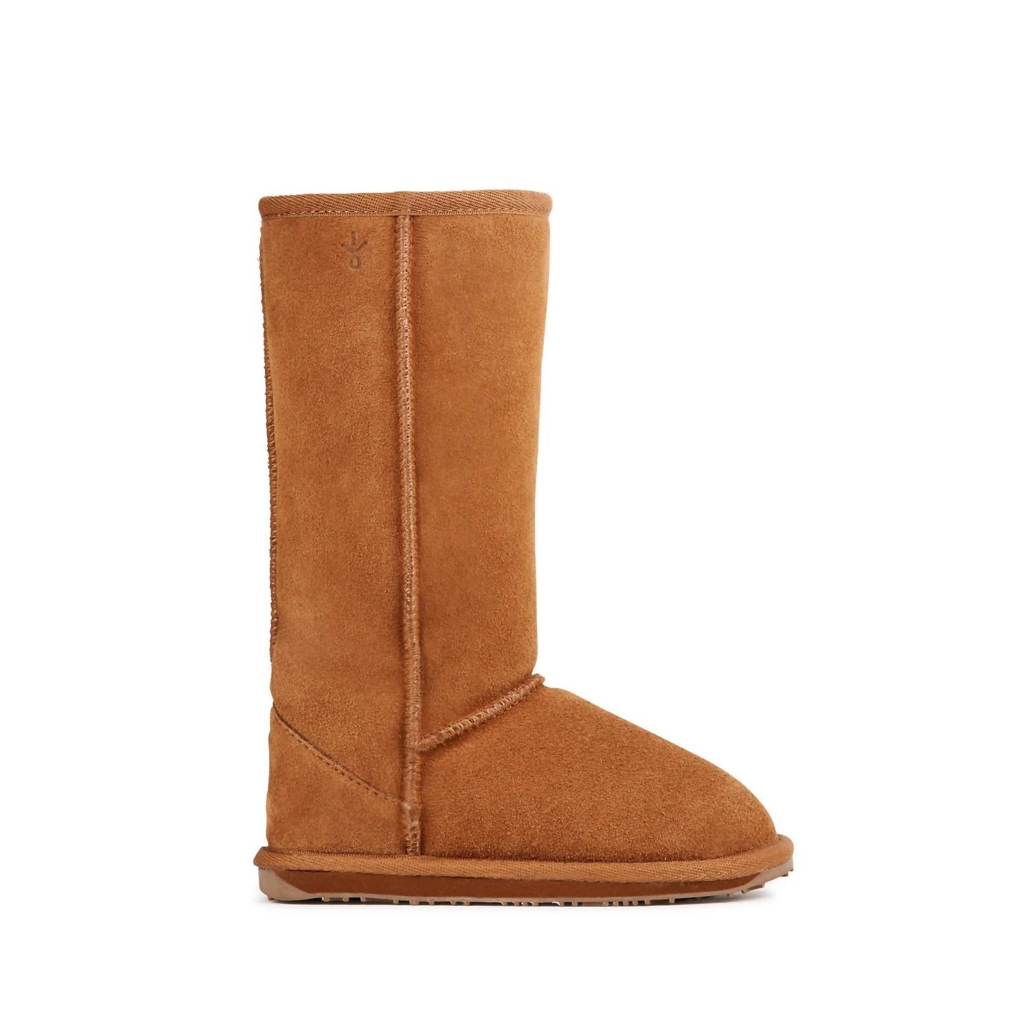 Mädchen Wallaby Hi Merino Wolle Stiefel in Kastanienbraun