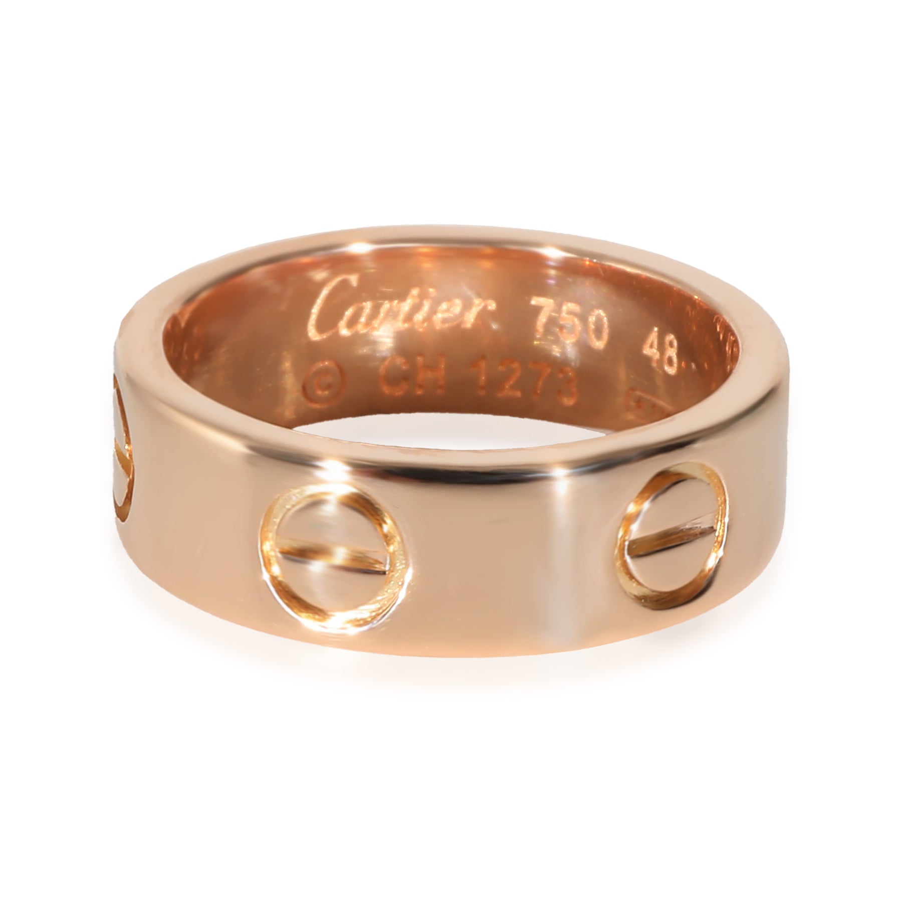 Cartier Love Fashion Ring aus 18 Karat Roségold