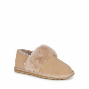 Damen Tagtraum Cali Slipper in Kamel