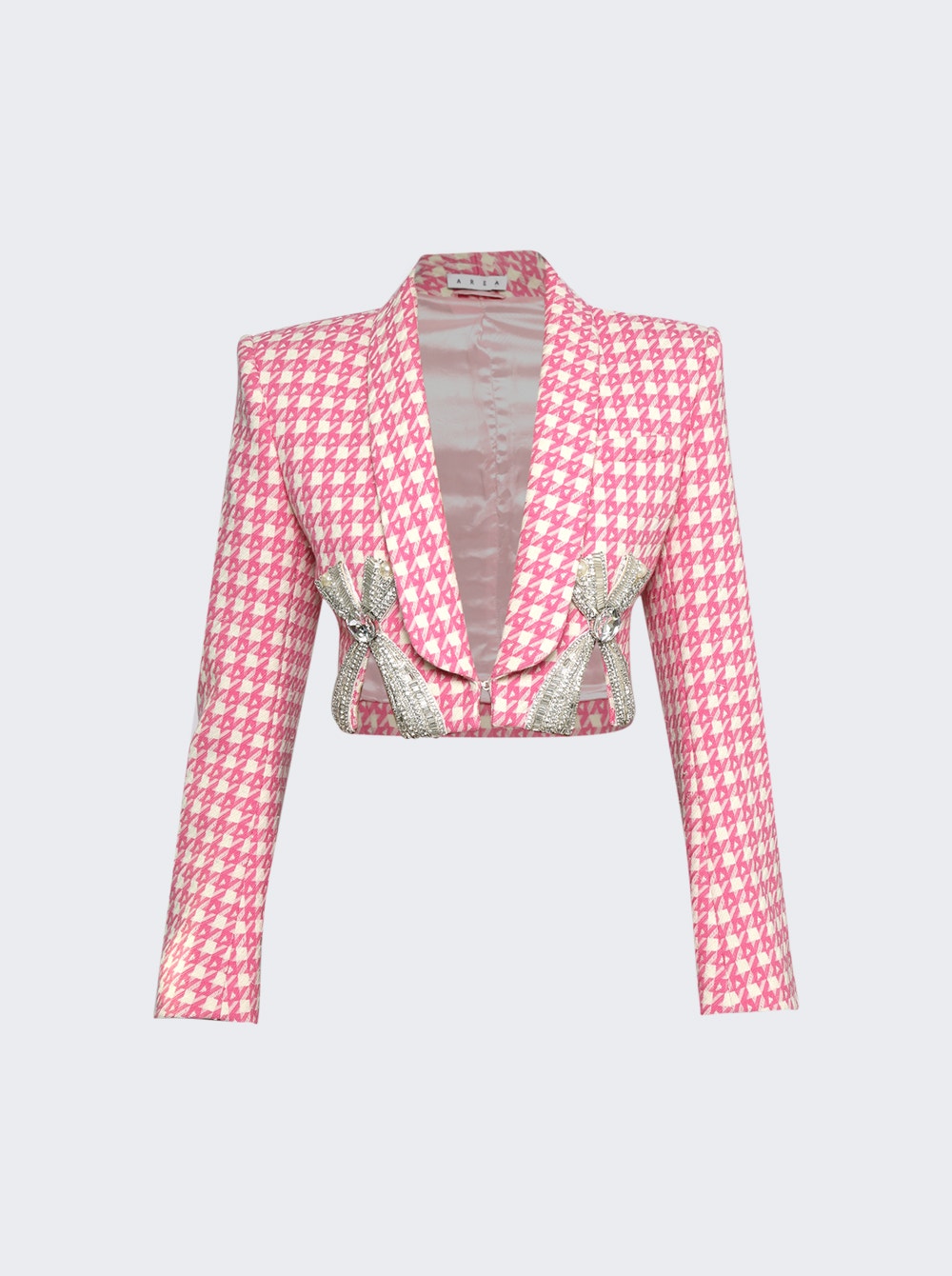 Deco Bow Blazer mit Schlitzen