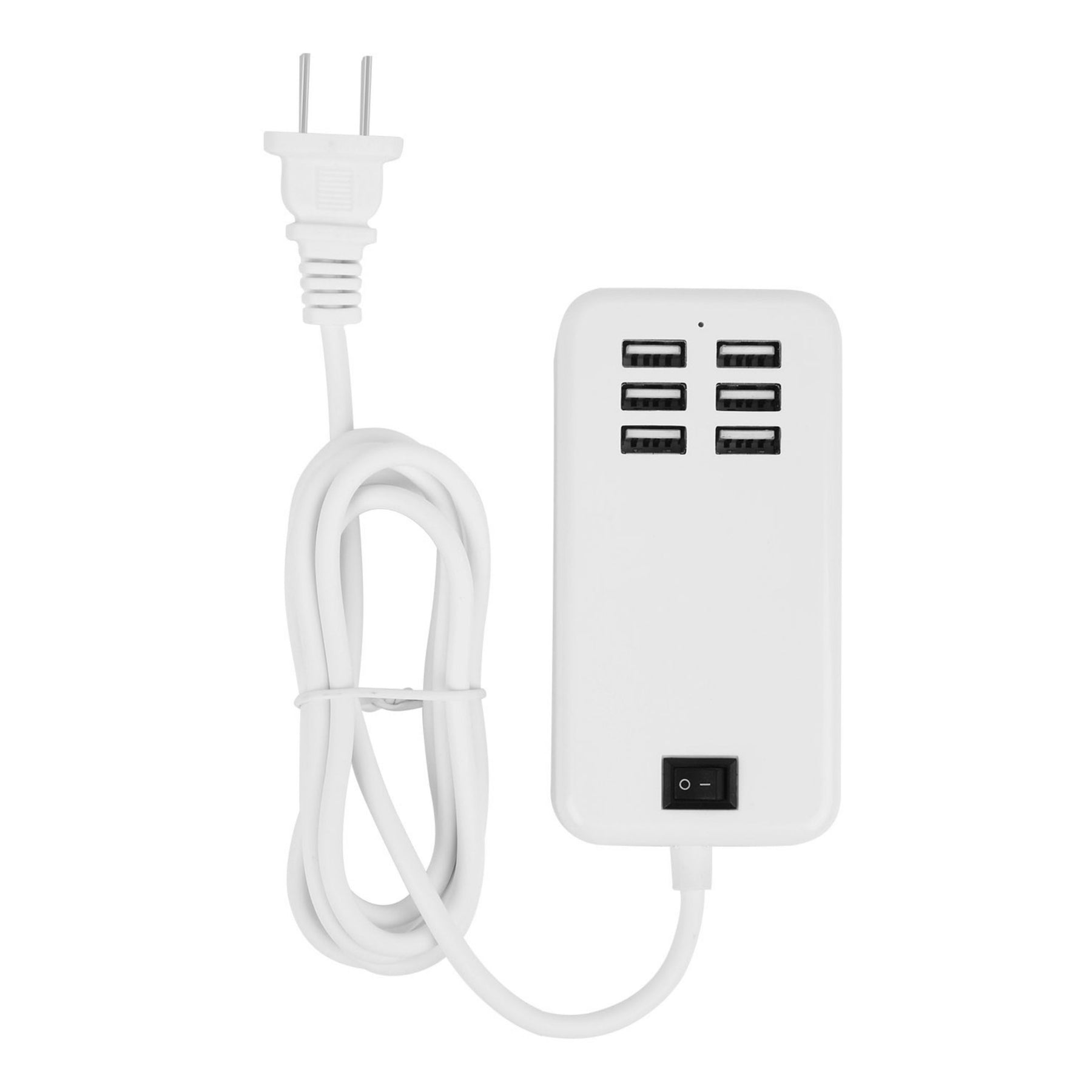6-USB-US-Wechselstrom-Ladegerät