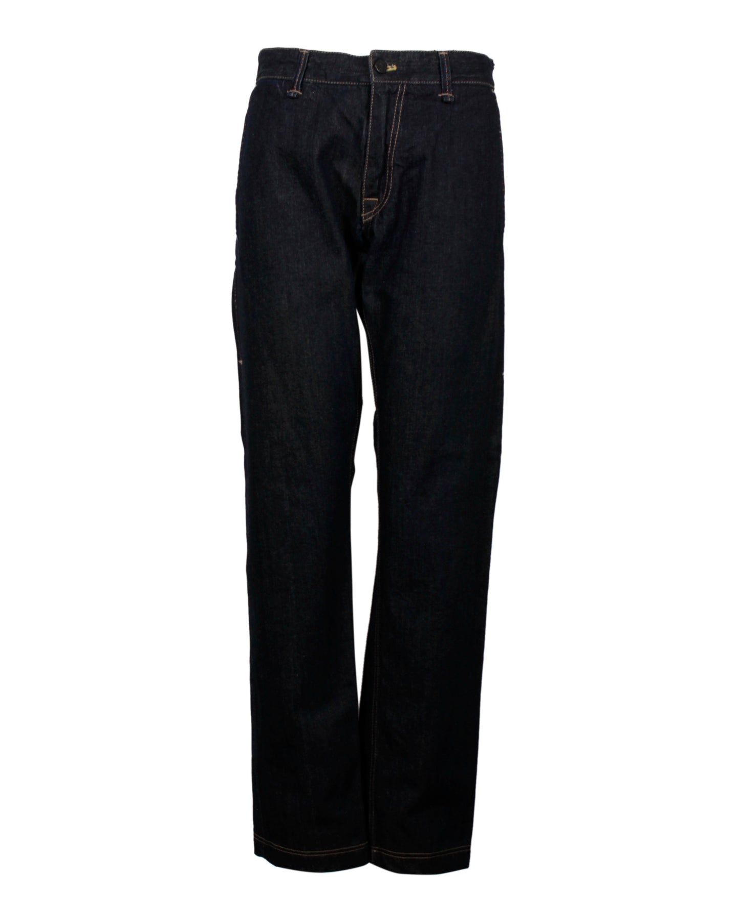 Fendi Straight-Leg Hose aus Baumwolle in Blau