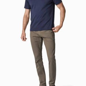 Herren Mut gerade Bein Hose in Kantine coolmax