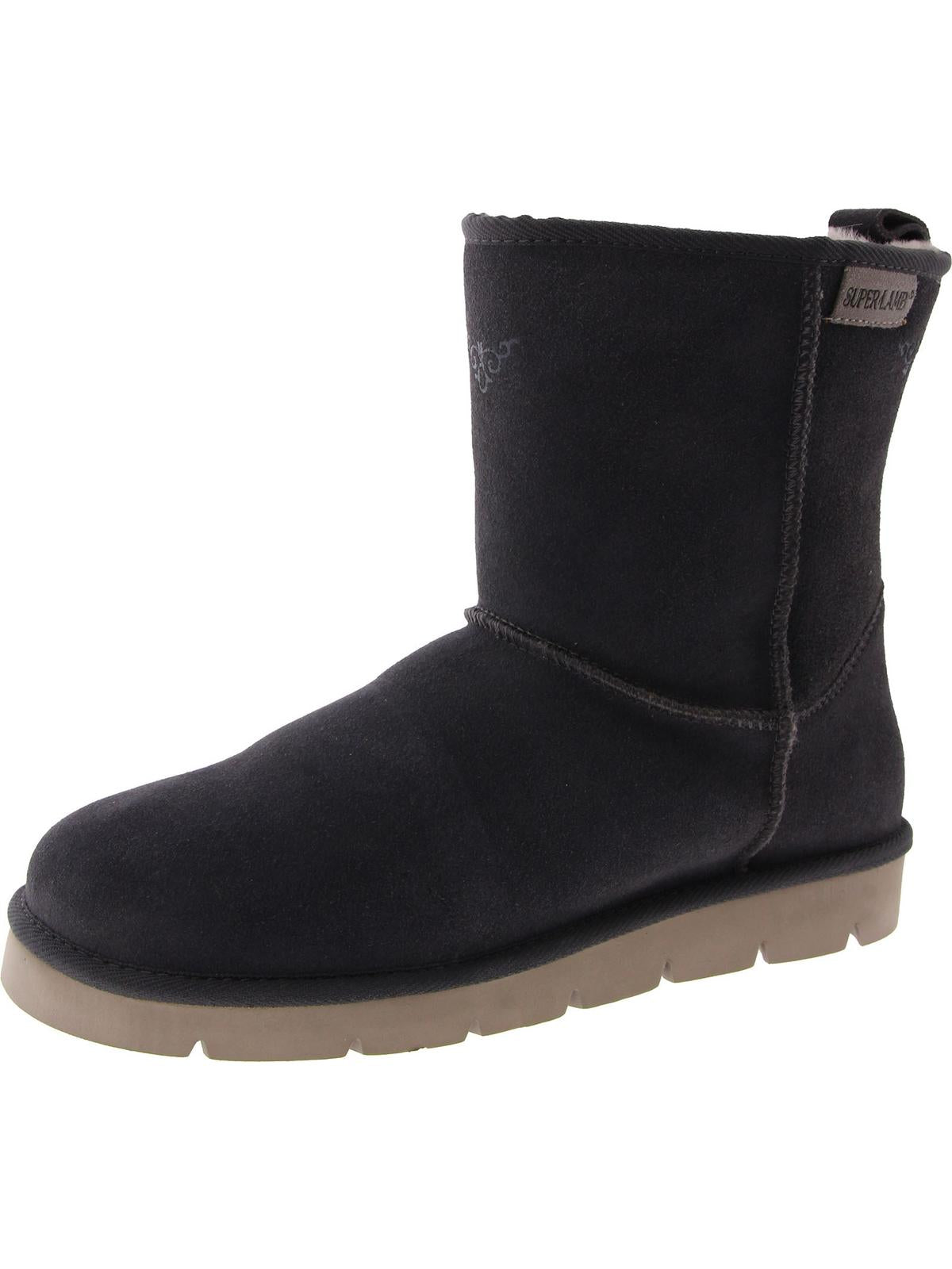 ARGALI 7.5 Damen Leder Pull On Winter & Schneestiefel