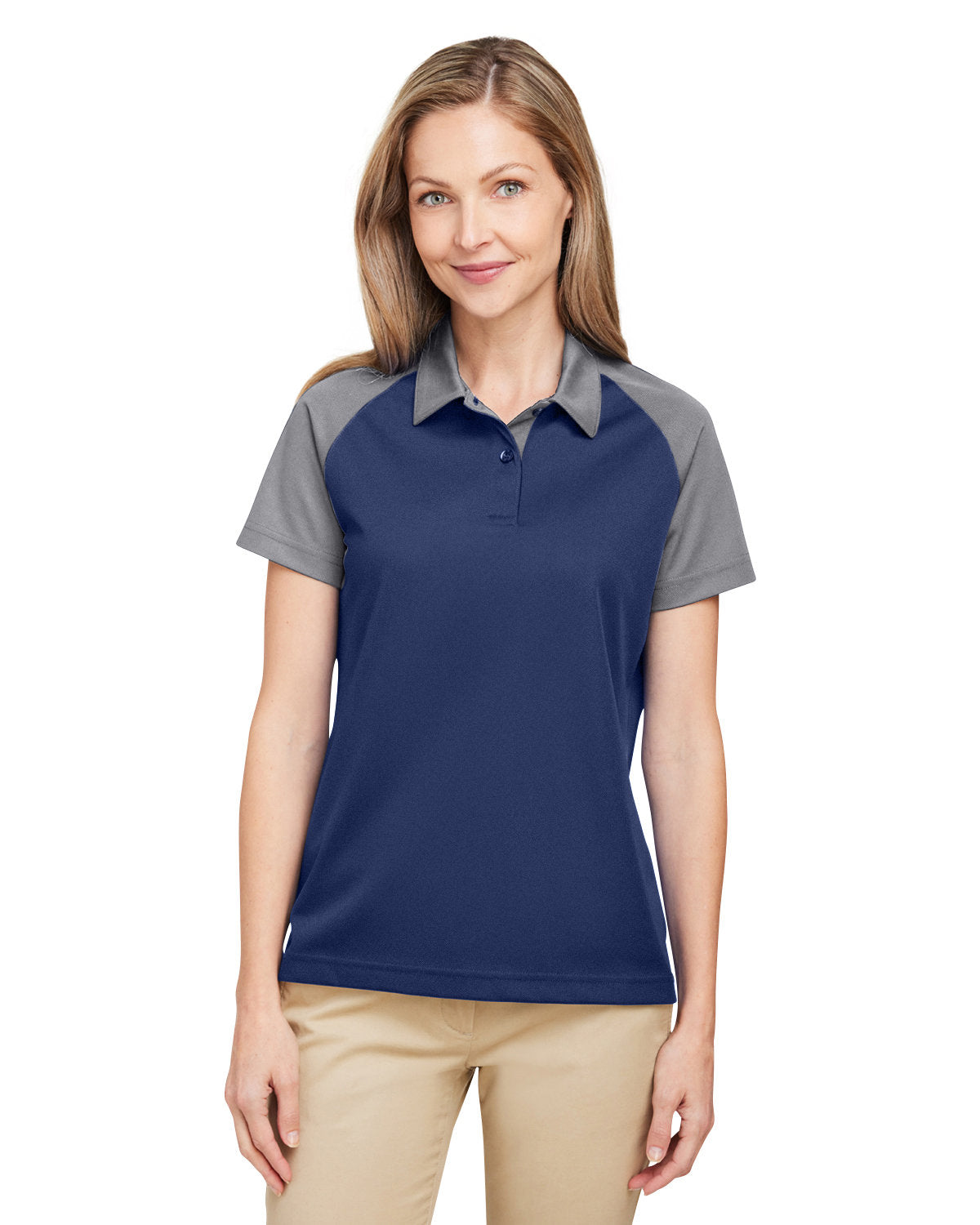 Team 365 Damen Command Snag-Protection Farbblock Polo