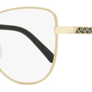 Swarovski Damen Schmetterling Brille SK5451 032 blass gold/schwarz 55mm