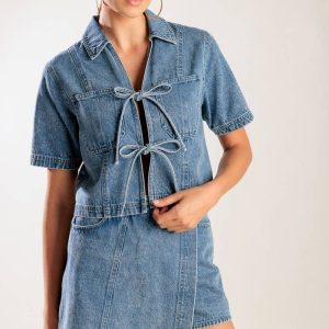 BY CHANCE Denim oben