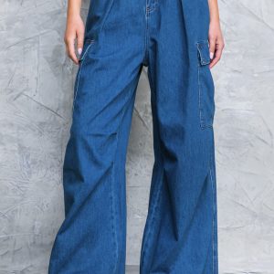 ALL THE BUZZ WASHED Denimhose
