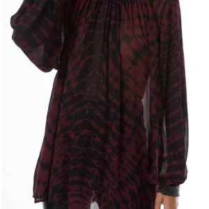 Yule Top mit Metall Besatz In Jam Tigers Auge
