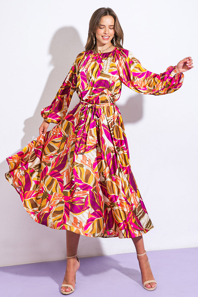 Auf der Suche nach dem einen gewebt MIDI Kleid