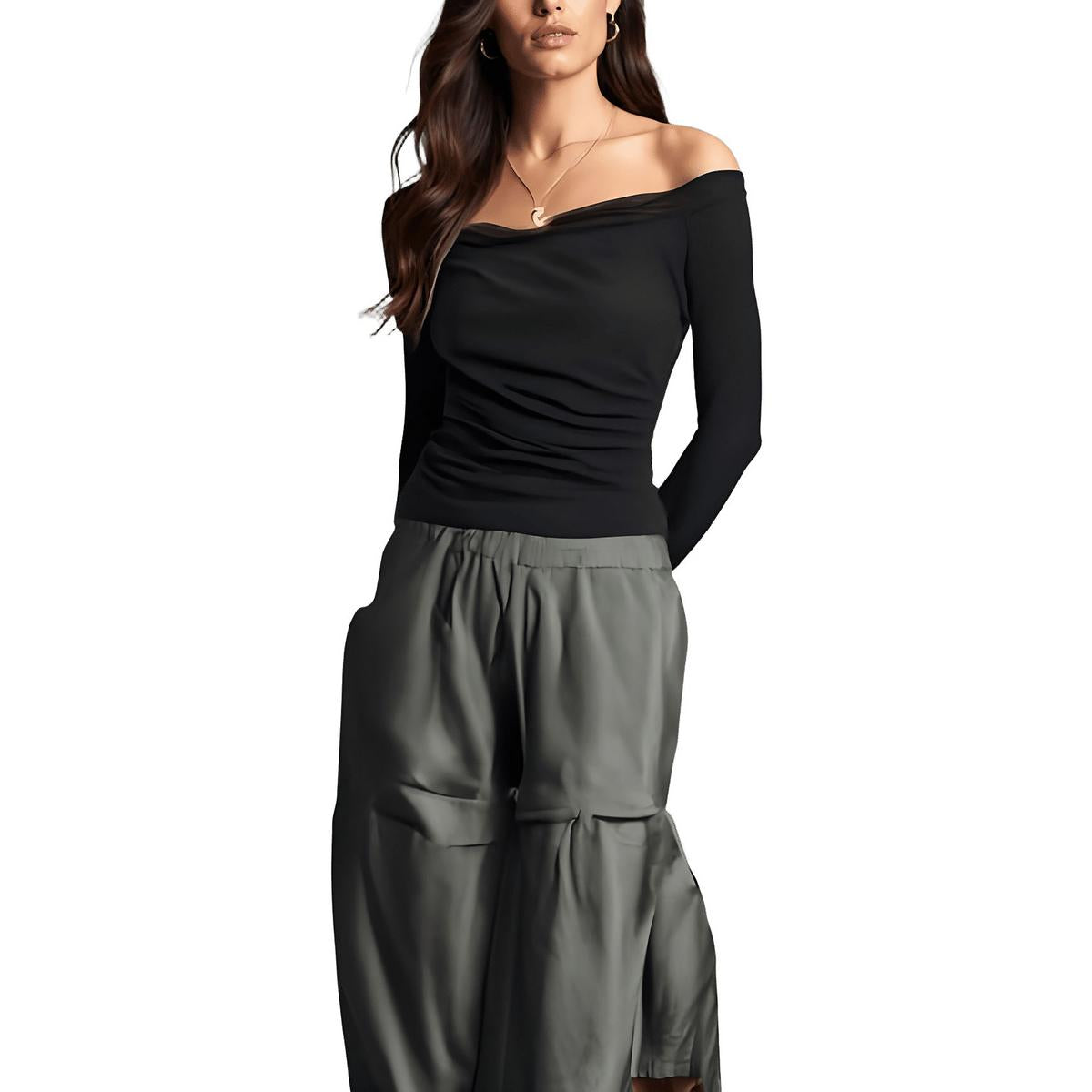 Solid Mesh von der Schulter