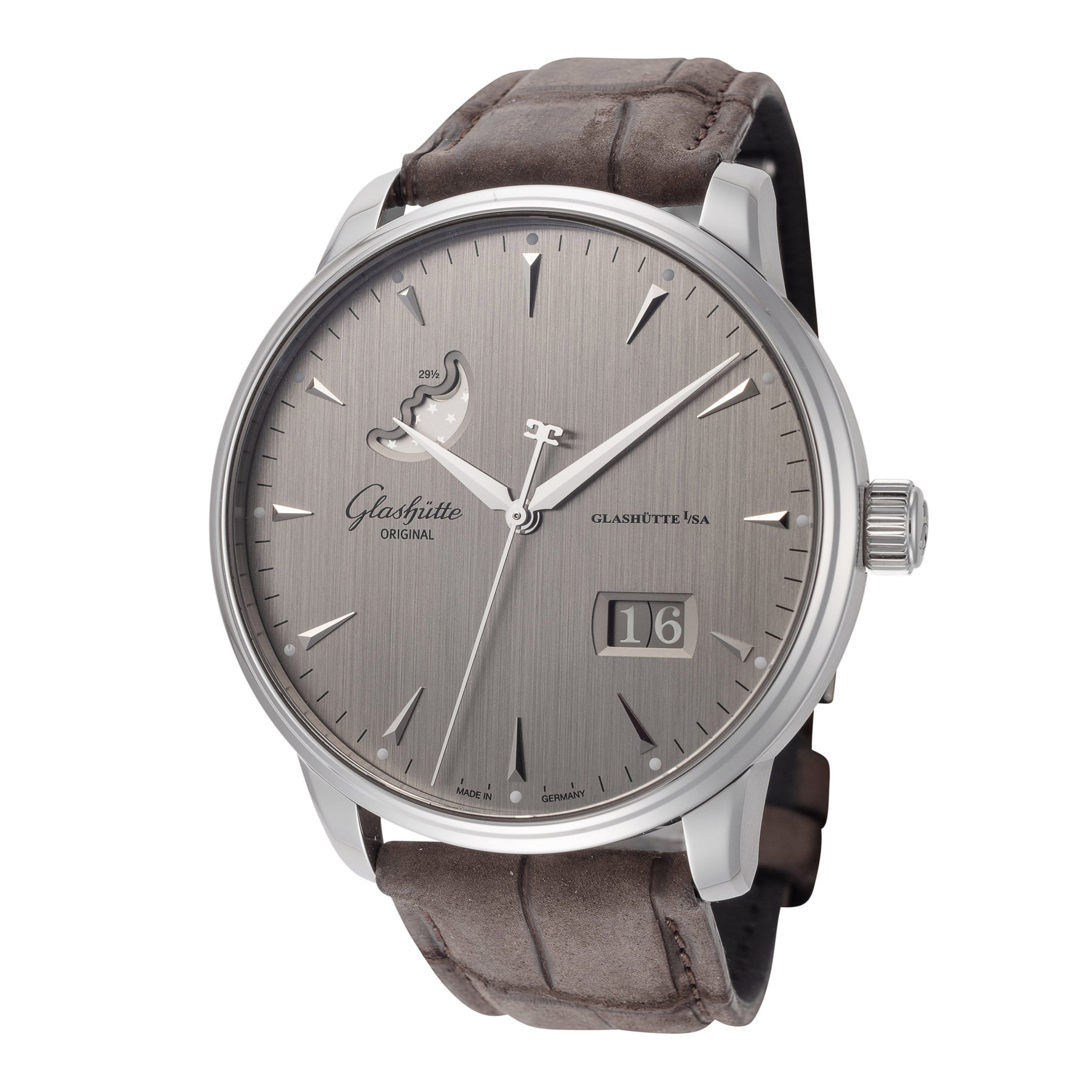 Glashutte Herren Senator Excellence Panorama 42mm Automatikuhr