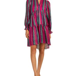 Trina Turk Orion Seidenblendkleid