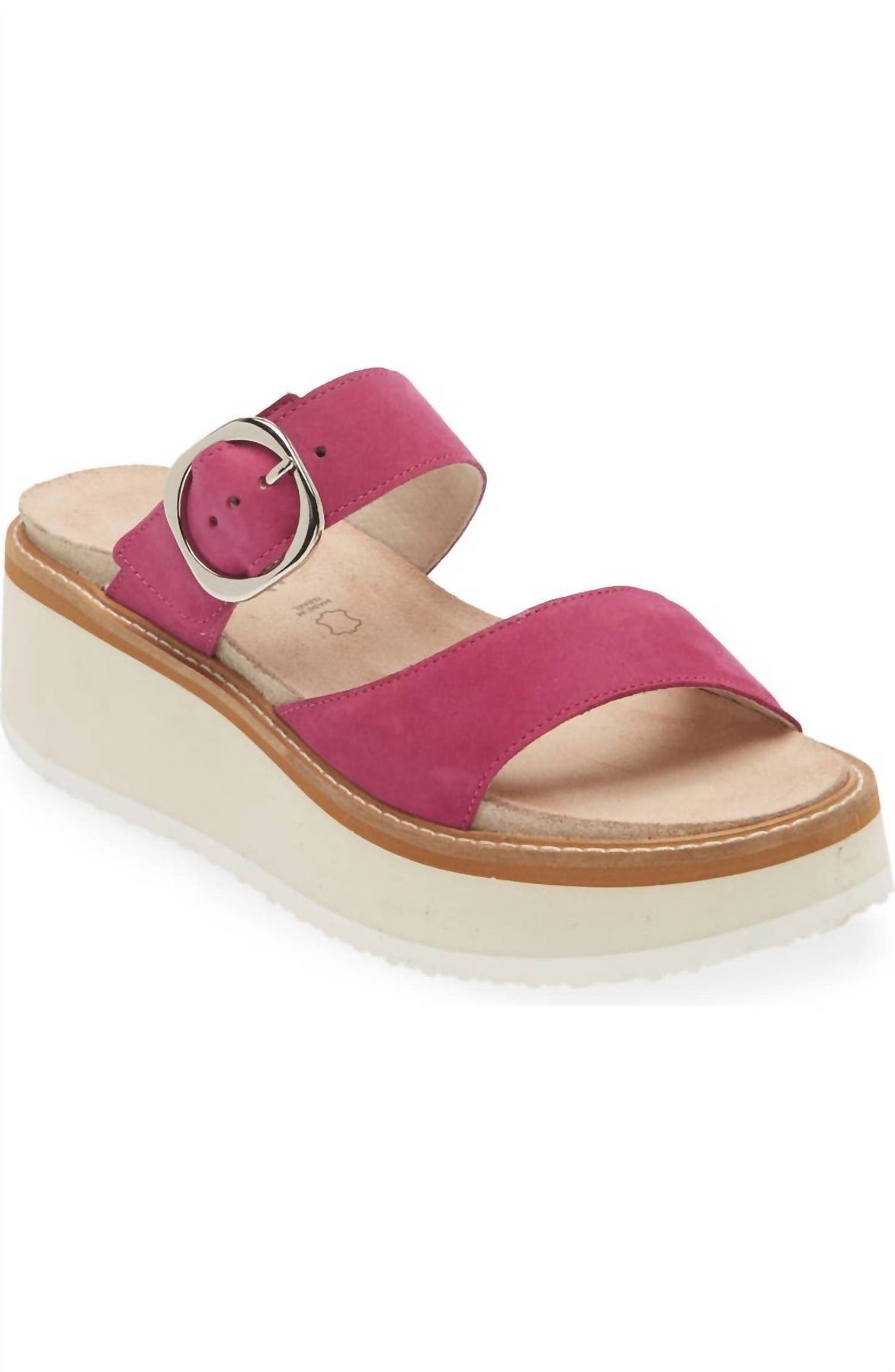 Damen Halvah Sandale in rosa Pflaume