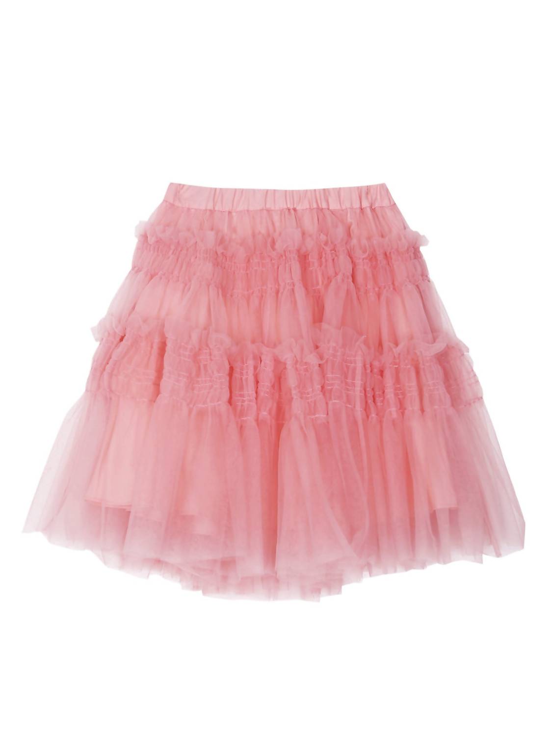 Mädchens Fluffy Tüllrock in Rosa