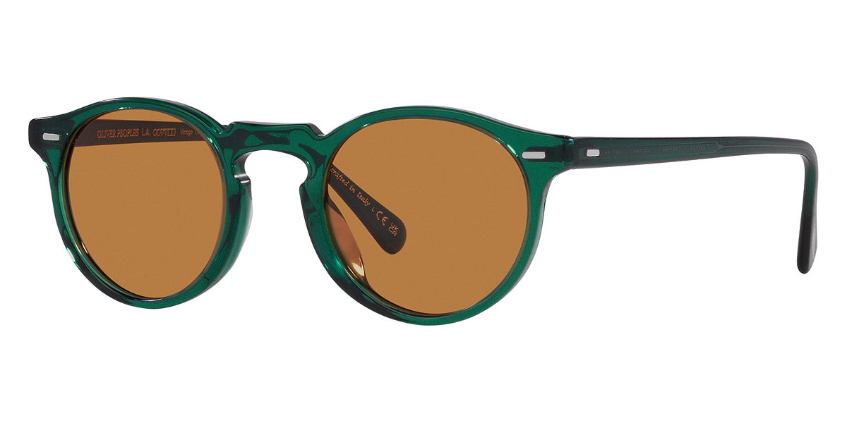 Oliver Peoples Unisex 50mm durchscheinende dunkle Petrol Sonnenbrillen