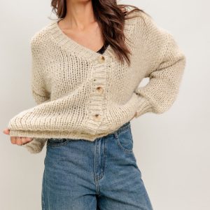 WOCHENENDE WARME SCHWEIZER Strick Strickjacke