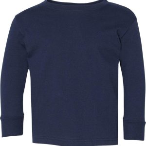 Rabbit Skins Toddler Fine Jersey Langarmabschlag 7823911747644