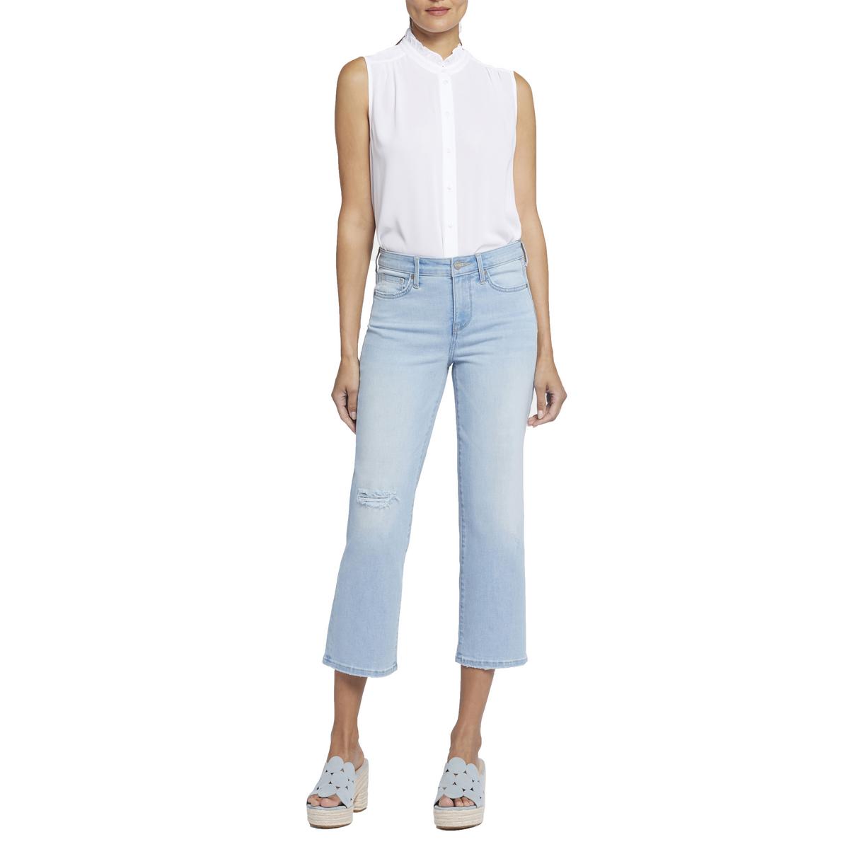 Diane von Furstenberg verkürzt Jeans