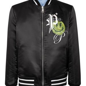 Satin Bomber Lächeln
