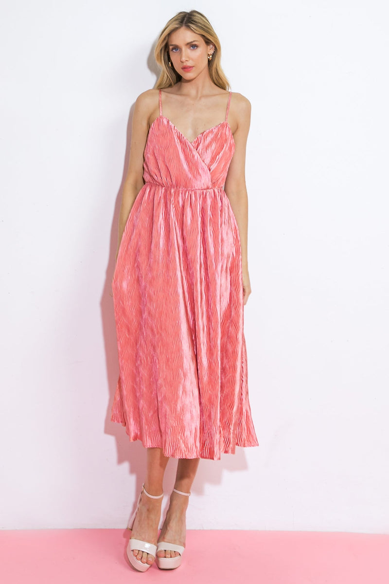 MACHEN ZIMMER FÜR SIE gewebt MIDI Kleid