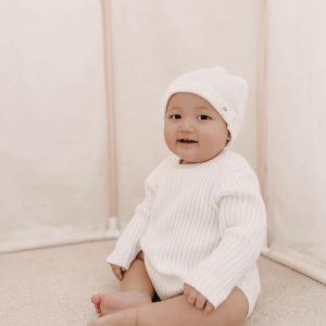Luna + Luca Knotted Hut – weiß