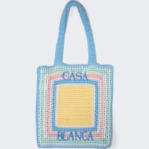 Crochet Logo Tasche
