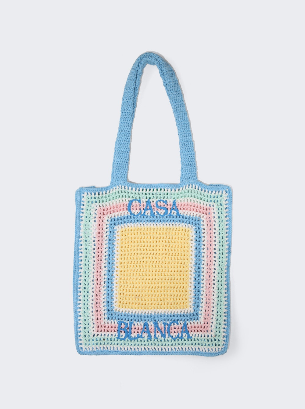Gehäkelte Logo Tasche