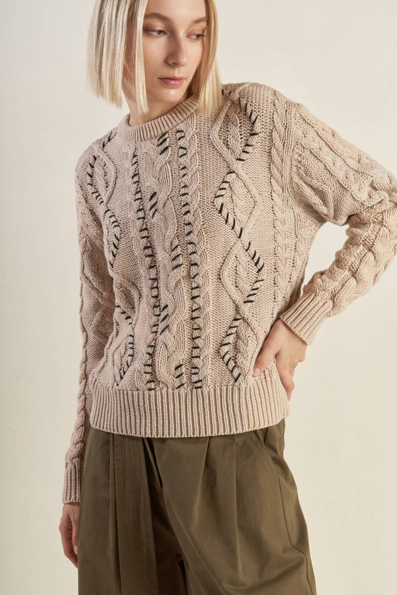 Klein BIT IN LOVE Pullover Strick TOP