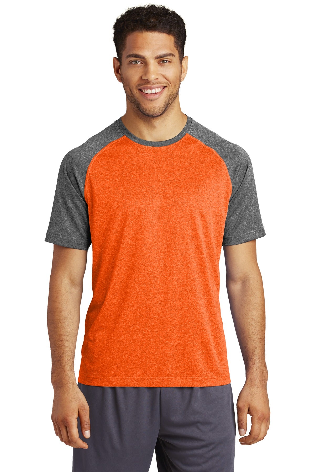 Sport-Tek Heather-On-Heather Contender T-Shirt für Herren