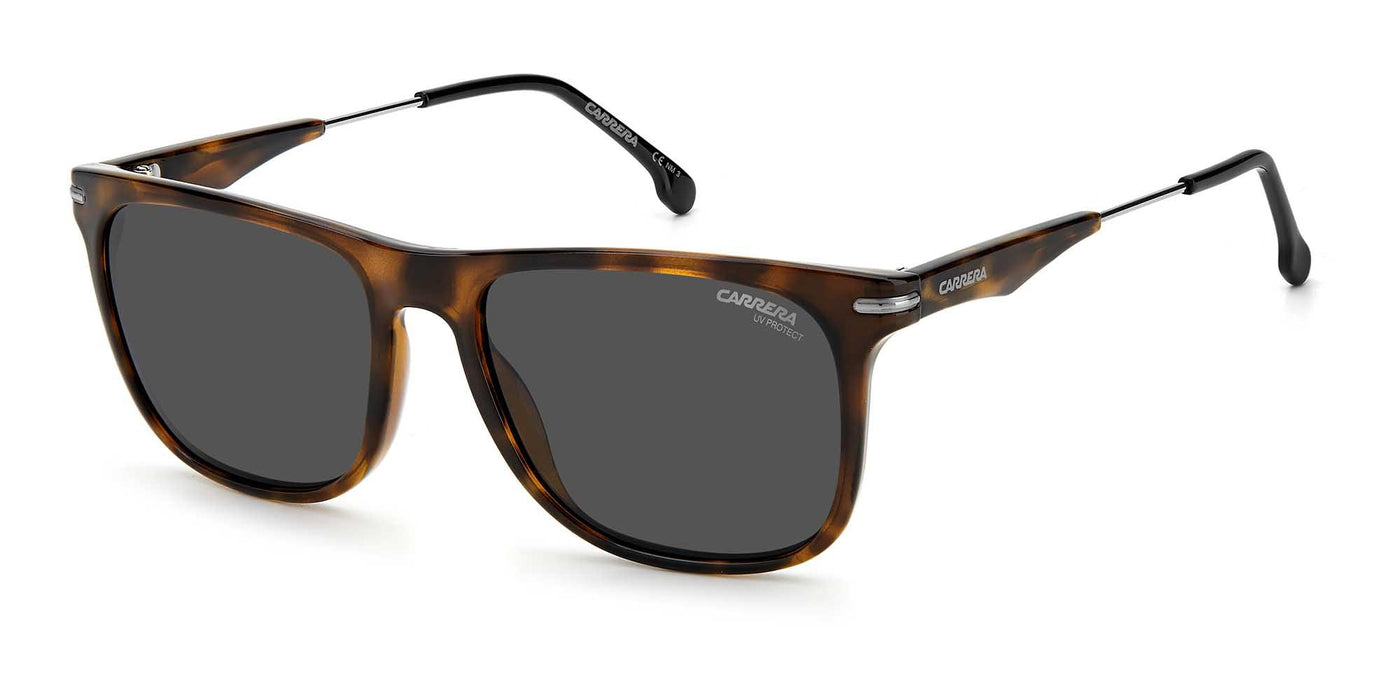 Carrera 55mm Havana Sonnenbrille für Herren