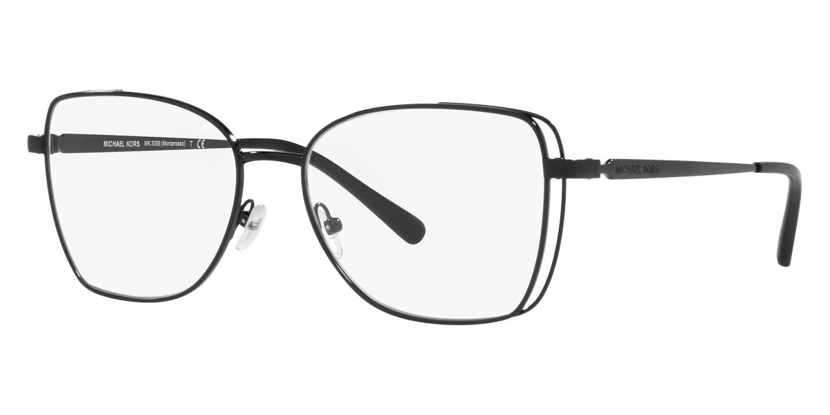 Michael Kors Damen 54mm Schwarz Optik
